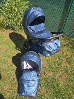 Kočarek dvojkombinace - Junama Termo Royal Blue Limited Edit