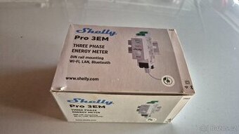 Shelly PRO 3EM 2-směrný 3-fázový WIFI LAN - 1