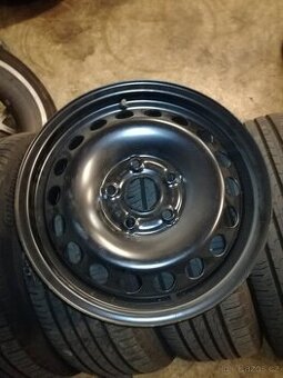 Plechový disk Alcar 6x15 5x112 VW ŠKODA 1 ks nový KFZ 9165