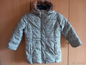 Dívčí zimní bunda KIK vel. 116 skoro nová