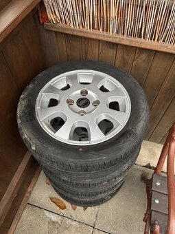 Alu kola r15 Volvo 4x114,3 + letní pneu