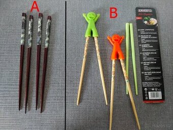 Japonské jídelní hůlky, Dětské jídelní hůlky LIDL -NOVÉ