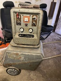 Selenový usměrňovač a svářečka