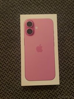 Nový iPhone 16, 256 GB růžová Originál zabalený - 1