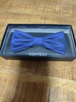 Motýlek pánský tmavomodrý