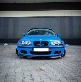 bmw E46 CSL Front lip spoiler LCI COUPE CABRIO MTech 2 bumpe