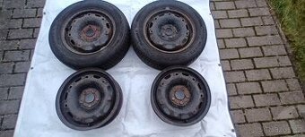 Prodám 4ks plech. disků 5jx14h2 et35  rozteč 5x100