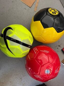Fotbalové míče - BVB, NIKE, FC BAYERN