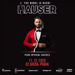 HAUSER: THE REBEL IS BACK 11.12.25 VIP klubové patro