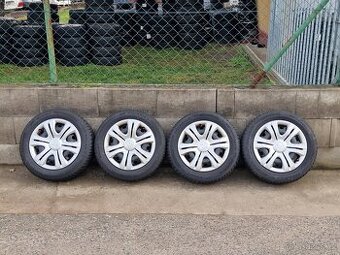 185/60/15 Zimní kola Škoda Rapid 5x100 Barum Polaris 5