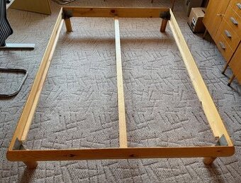 rám postele 140x200cm postel z masivní dřeva