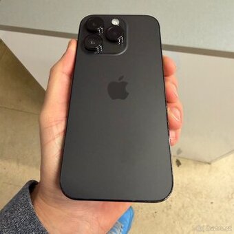 iPhone 14 Pro 256GB černý, pěkný stav, 12 měsíců záruka