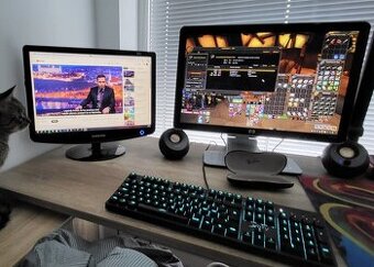 Samsung SyncMaster + HP w2207 – lacný set monitorov