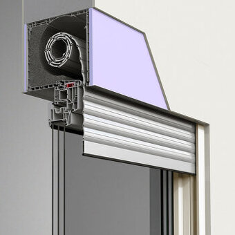 Okenní žaluzie  Aufsatzrolladen Basic Kunststoff Breite 1400