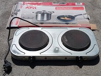 Elektrický vařič 2 plotýnky 2000w