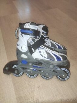 Dětské rostoucí kolečkové brusle 28-31