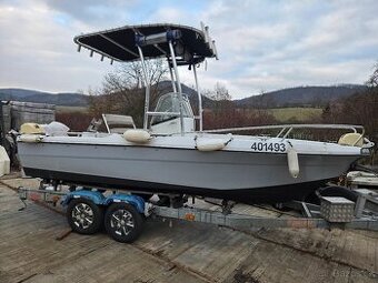 Lod 5.1x2m, 2x el.navijak, 5-150hp motor, vlek