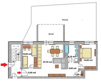 Prodám byt v Chlum - Hlinsko, přízemí patro