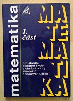 Učebnice Matematika 1.část