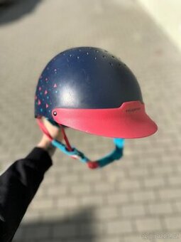 Dětská jezdecká přilba/helma fouganza/decathlon S