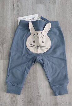 Nové tepláky králík, husa vel. 62 a 68 Lindex