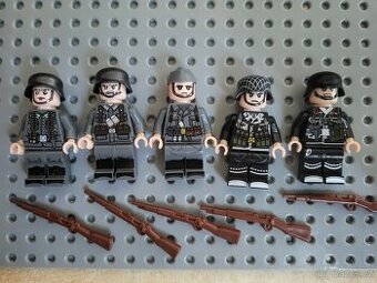 Figurky kompatibilní s lego druhá světová válka Němečtí vojá