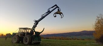 LKT 120 + hydraulická ruka CRANAB a klembank