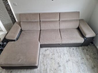 Sedací soupravu s úložným prostorem s možností rozlozeni