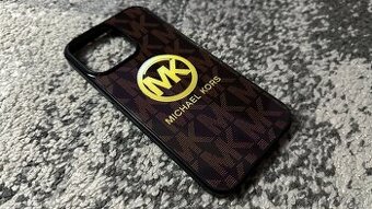 Kryt Michael Kors na iPhone 14 PRO MAX - zlatočerný