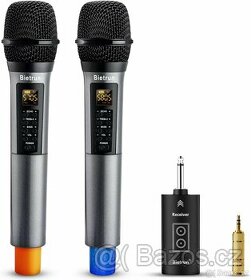Bietrun WXM09 UHF bezdrátový mikrofony  nové