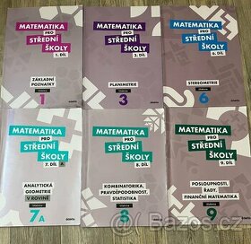 Učebnice matematika pro stredni skoly, literatura pro stred