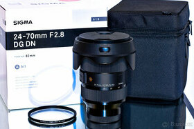Sony FE Sigma 24-70 f/2,8 Art + UV 82mm TOP STAV