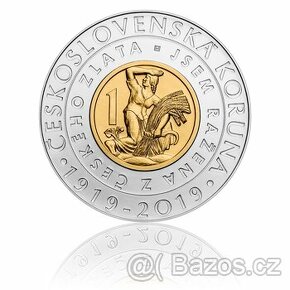 Bimetalova minca 2000 KČ 2019