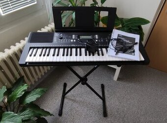 Klávesy Yamaha PSR E363 a příslušenství super stav