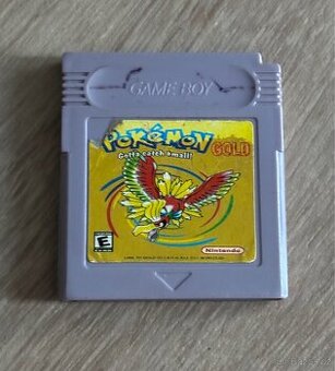 Hry na Gameboy SONIC / POKÉMON GOLD