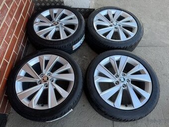 Nová alu 17" 5x100 RIEGEL nová letní sada Fabia 4, -41%, DP