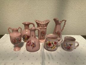 Ruzovy porcelan