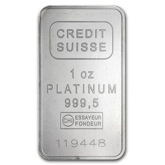 Koupím Platina, Palladium - slitky a mince