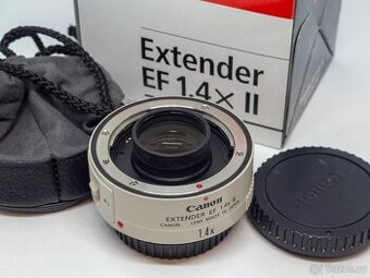 Canon EF TC 1,4 MkII v krabici, TOP stav