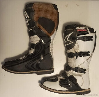 Boty motocykl enduro ctyrkolka velikost 43