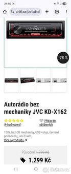 Autoradio JVC KD-X162