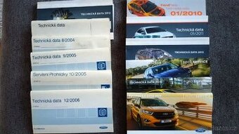 Technická data Ford