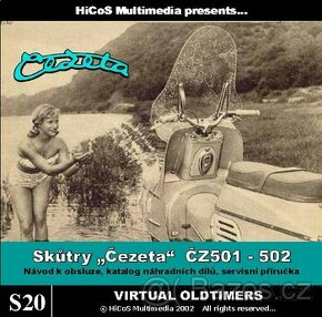 CD- ČZ 501/502 Skůtry ČEZETA
