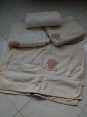 osušky sauna krémové - 1