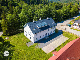 Apartmán 2+KK, 58 m2 v bytovém domě, obec Krásná pod Lysou H