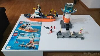 Lego 7739 - Pobřežní hlídka, hlídkový člun a věž - 1
