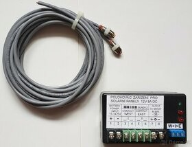 Polohování solárních panelů - Řídící jednotka 12V 8A