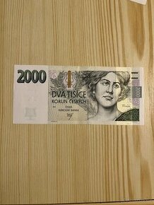 Bankovka 2000 Kč, Ema Destinová, již neplatná, série B03