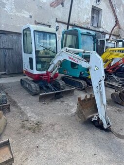 Minibagr takeuchi tb016 2008 2x lzice - 1