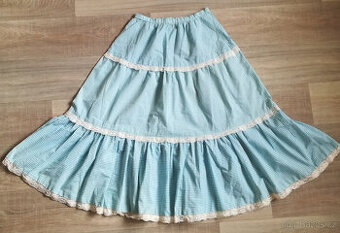 Sukně country vel. M, obvod pasu 65 cm